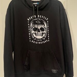 Tony Hawk Black Skull Graphic Hoodie